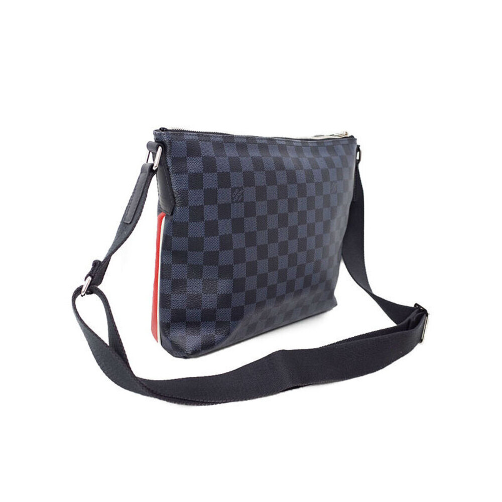 Louis Vuitton Cobalt Mick Shoulder Bag Damier Blue
